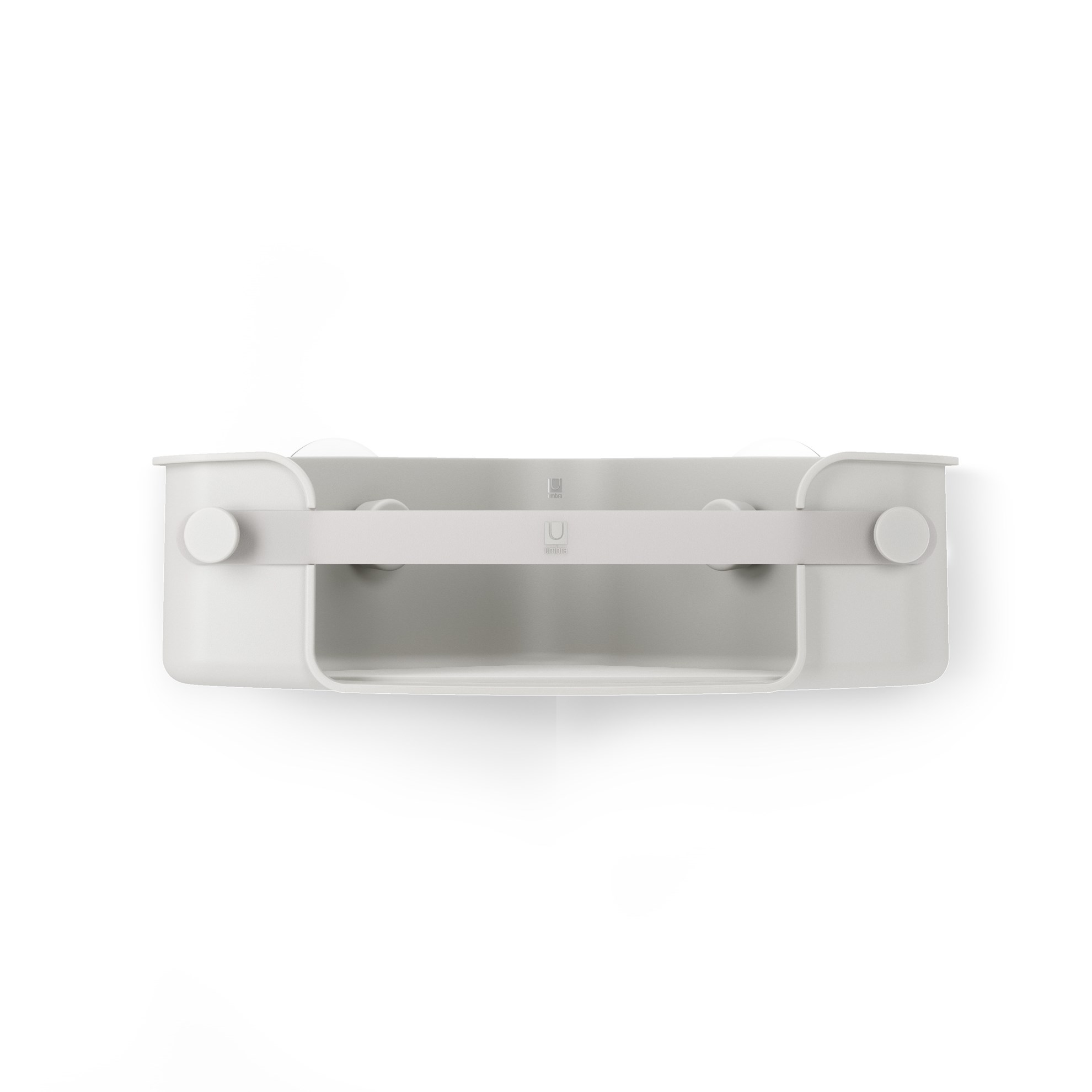 Nástěnná rohová polička FLEX ADHESIVE šedá_1