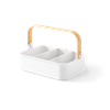 Organizér stohovatelný BELLWOOD BIN 35,5x25,4 cm bílý/přírodní_1