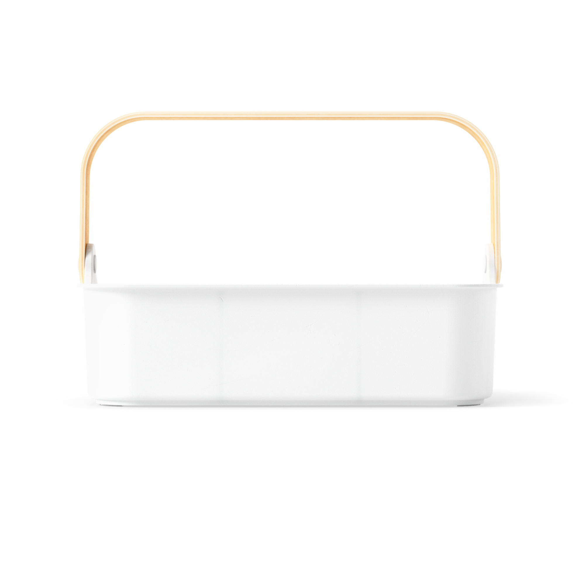 Organizér stohovatelný BELLWOOD BIN 35,5x25,4 cm bílý/přírodní_4