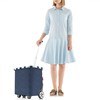 Taška na kolečkách Carrycruiser herringbone dark blue_0