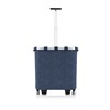 Taška na kolečkách Carrycruiser herringbone dark blue_3