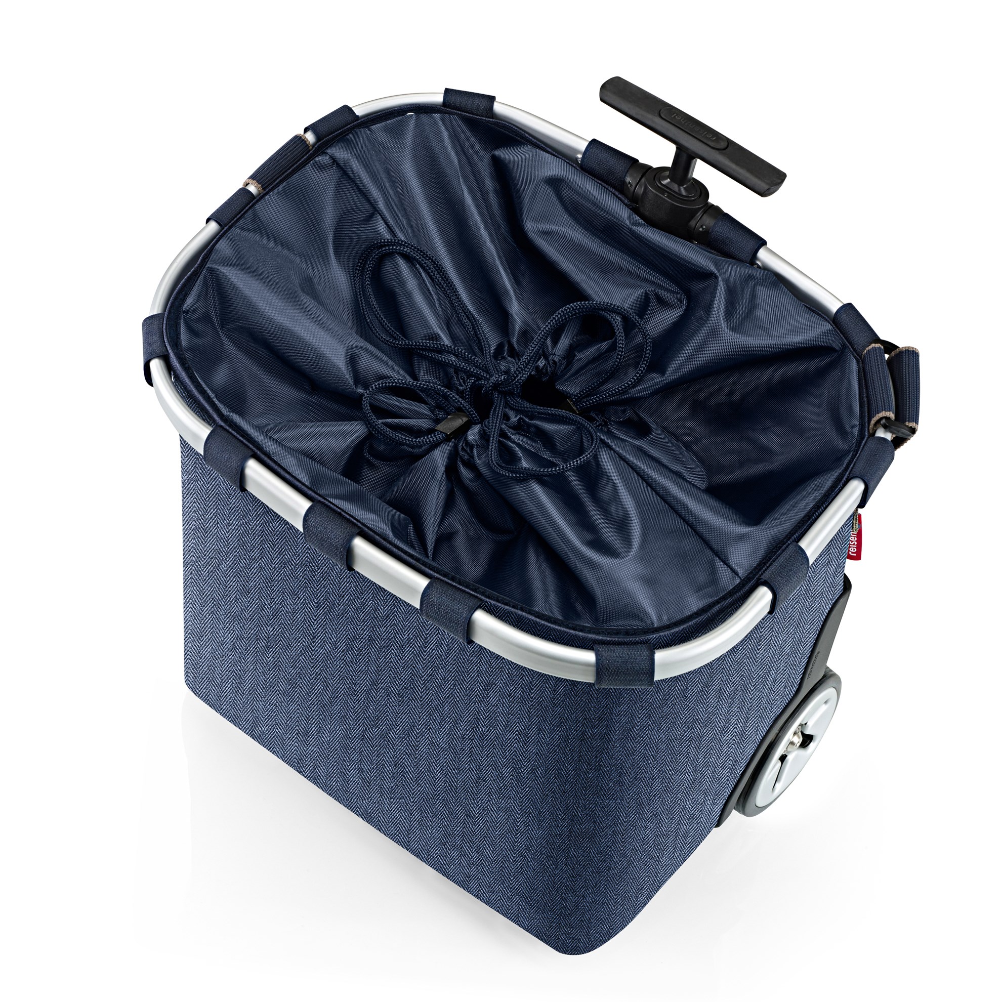 Taška na kolečkách Carrycruiser herringbone dark blue_4