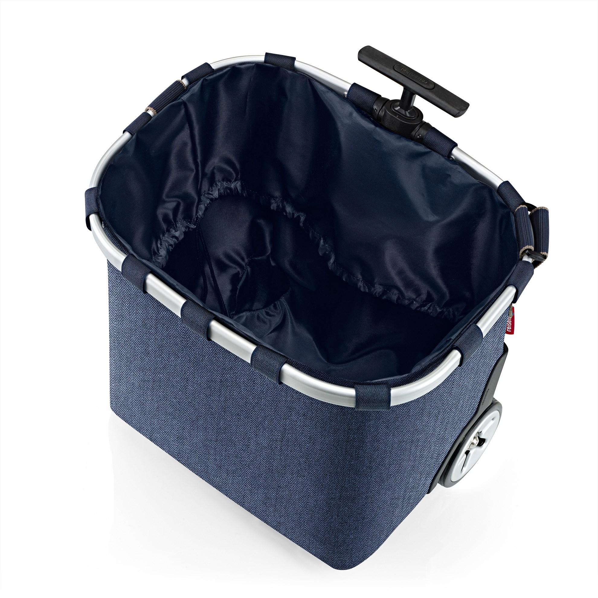Taška na kolečkách Carrycruiser herringbone dark blue_5
