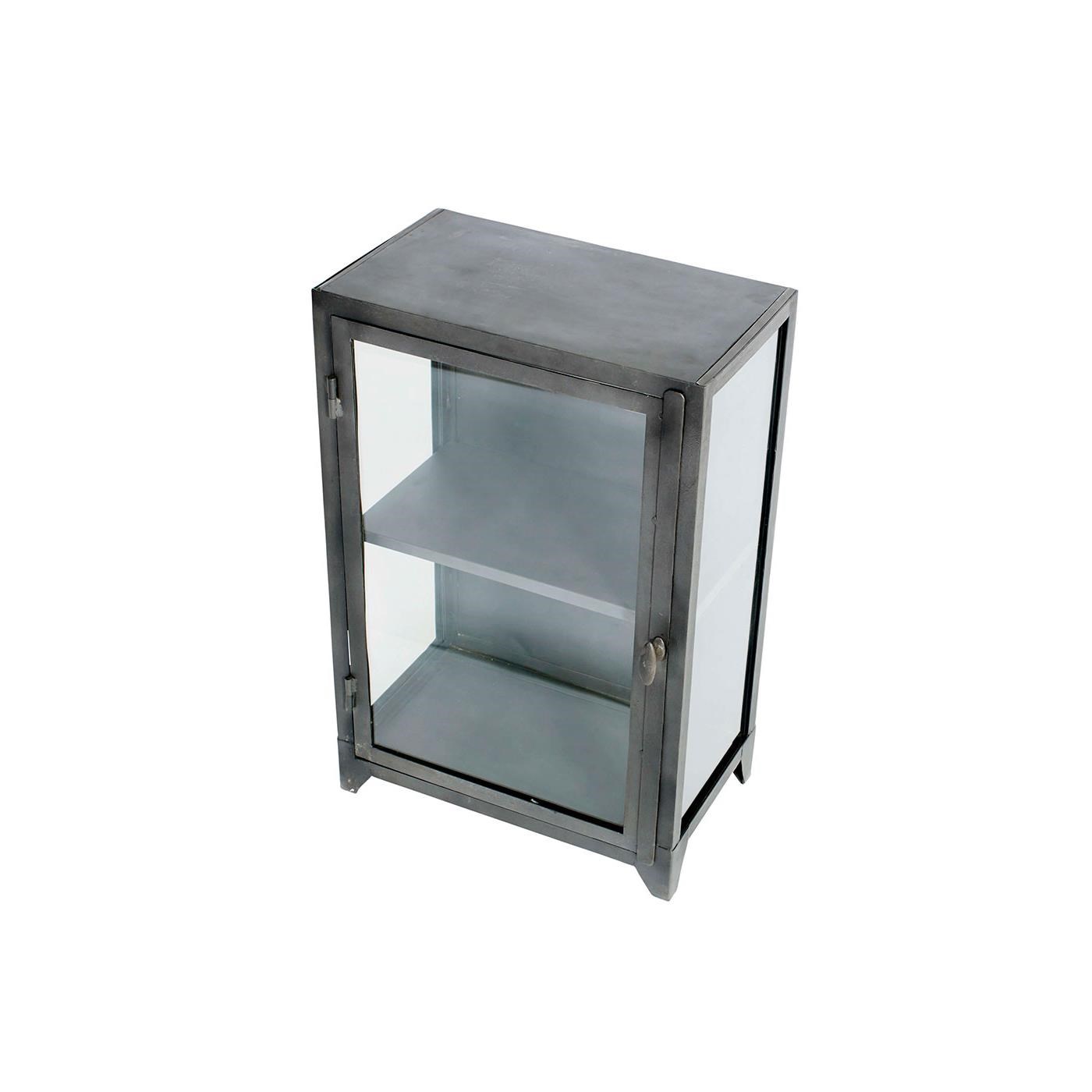 Kovová skříňka NEW YORK V. 90 cm, černá_1