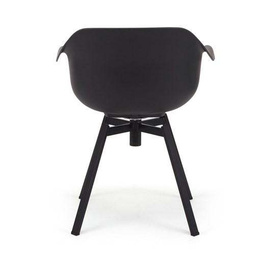 Jídelní židle SWIVEL, černá_1