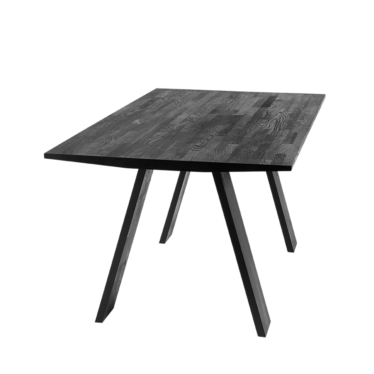 Jídelní stůl ANGLE 160 x 90 cm, černý_3
