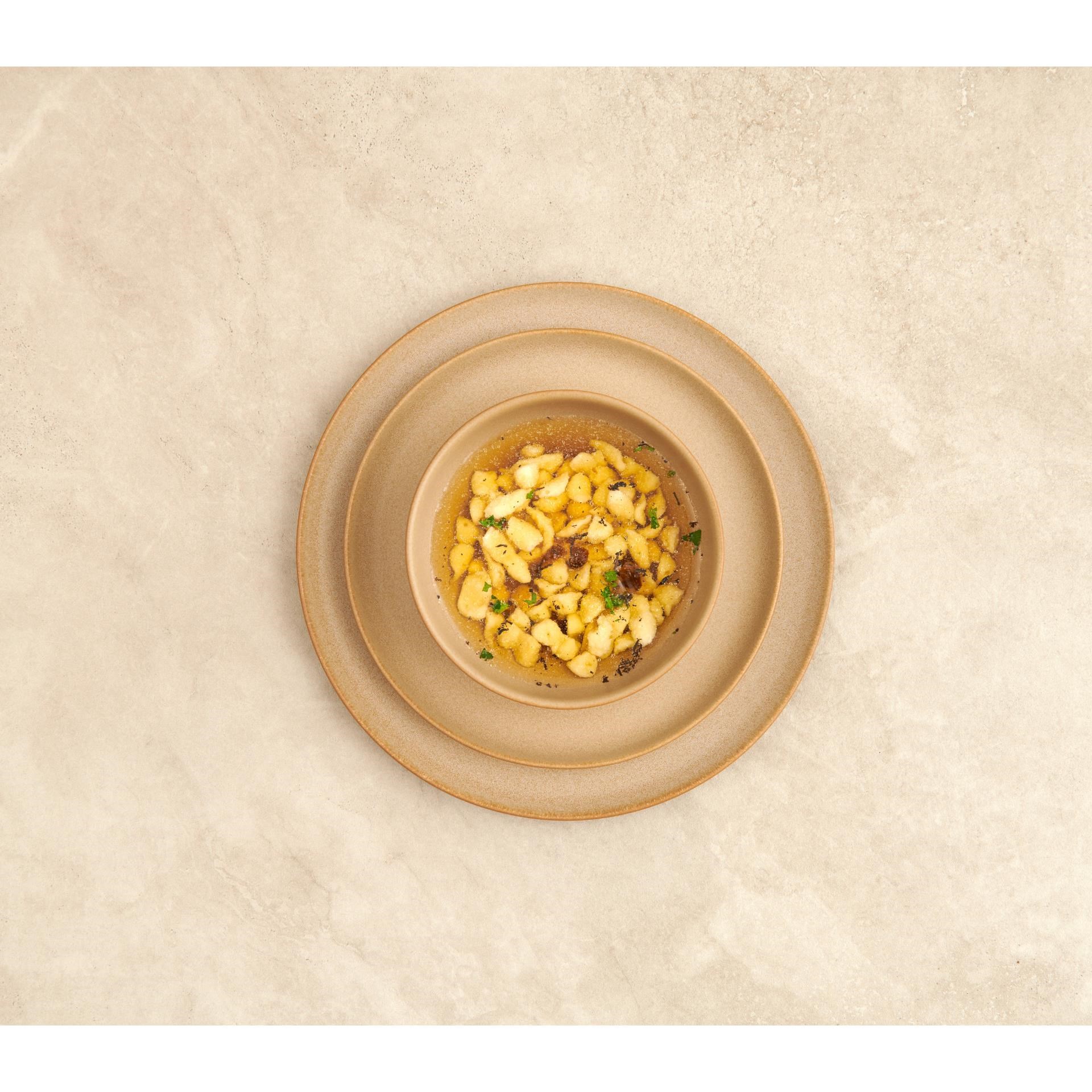 Dezertní talíř SAISONS ALMOND 21 cm sv. hnědý_2