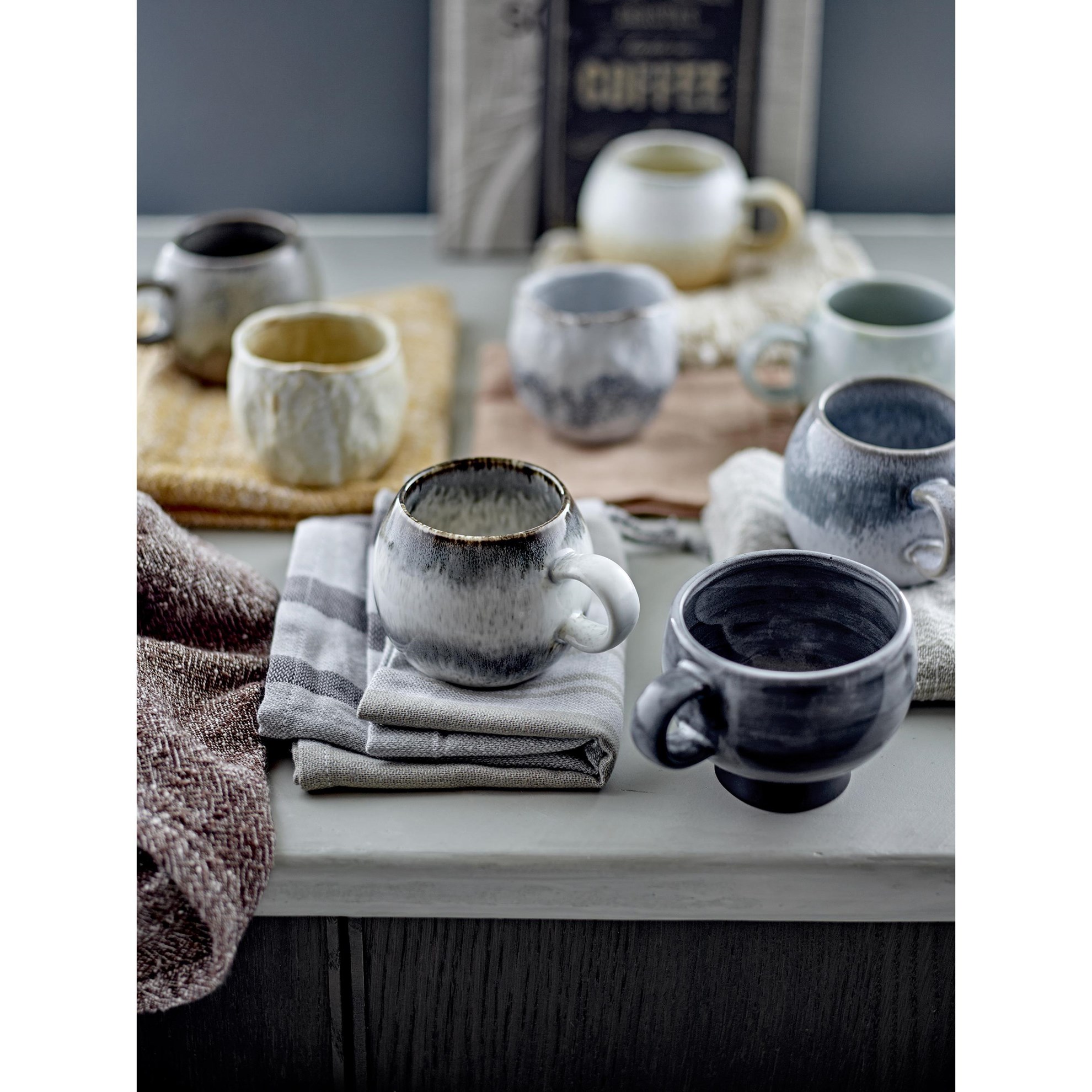 Hrnek PAULA 250 ml,  šedý_0