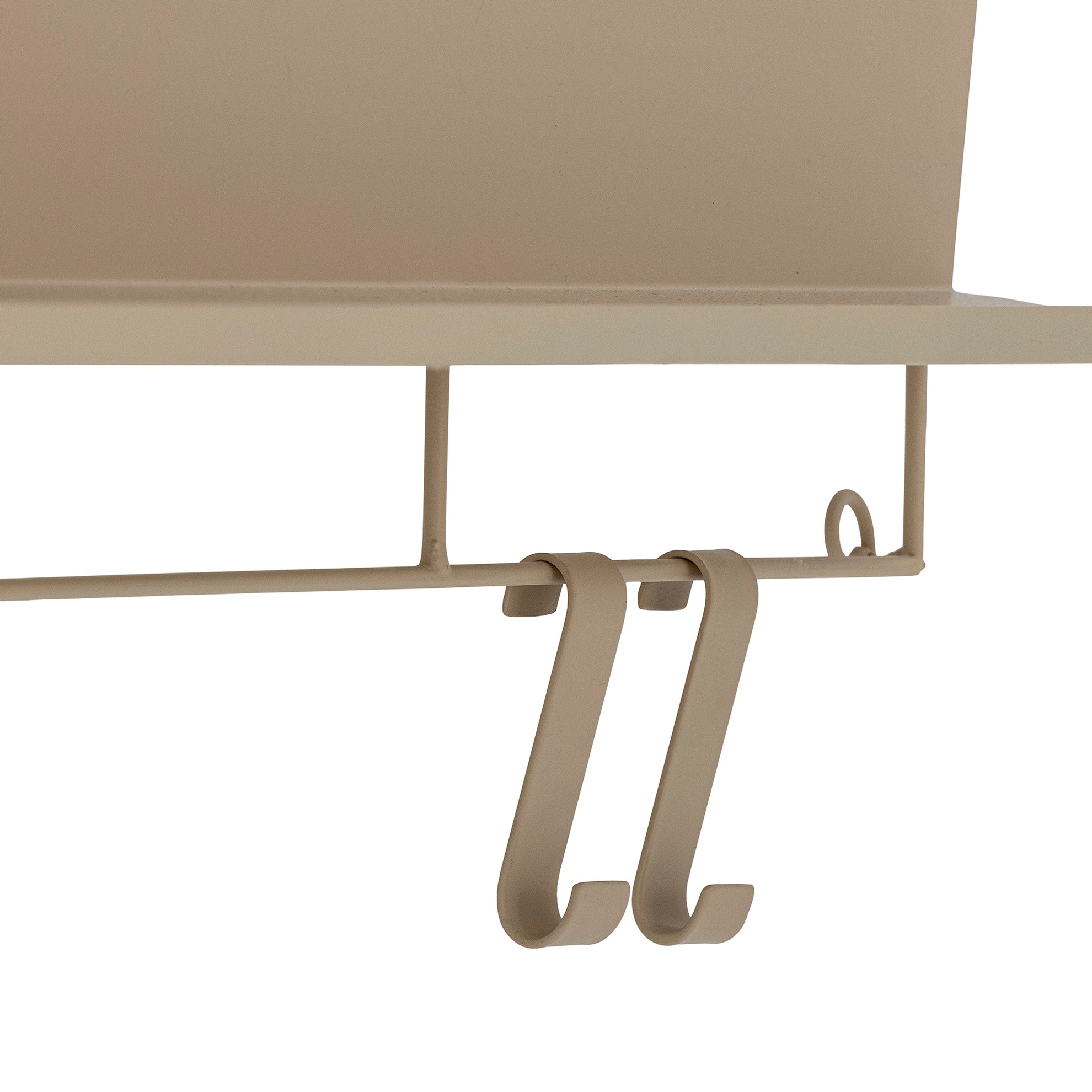 Kovová police OSCA 60 x 60 cm, hnědá_3