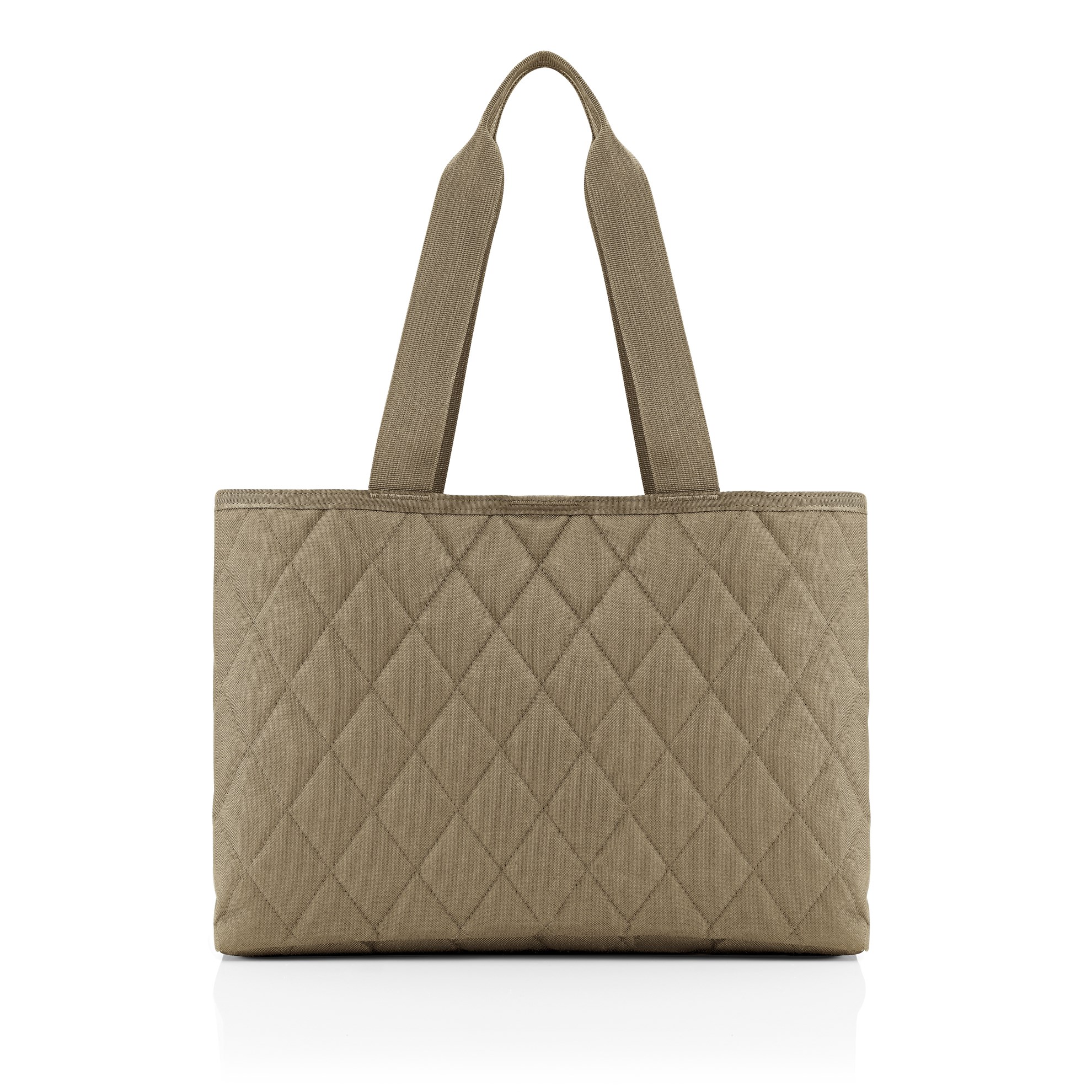 Taška Classic Shopper L rhombus olive_1