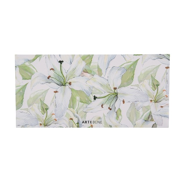 Dárková obálka 23x11 cm lilie/zelené_1