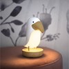 LED noční světlo TUCAN BIRD V. 20cm bílý_0