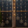 Dekorační závěsné osvětlený SNOWFLAKE 47xLED D. 60cm_0
