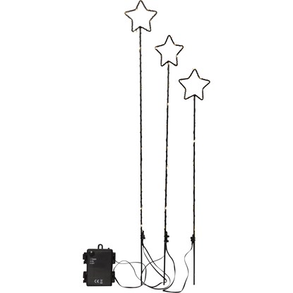 LED venkovní dekorace WIZARD 54xLED V. 60cm, černá_0
