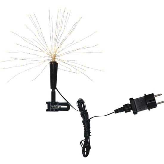 LED vánoční špička FIREWORK 120xLED V.27cm zelená_0