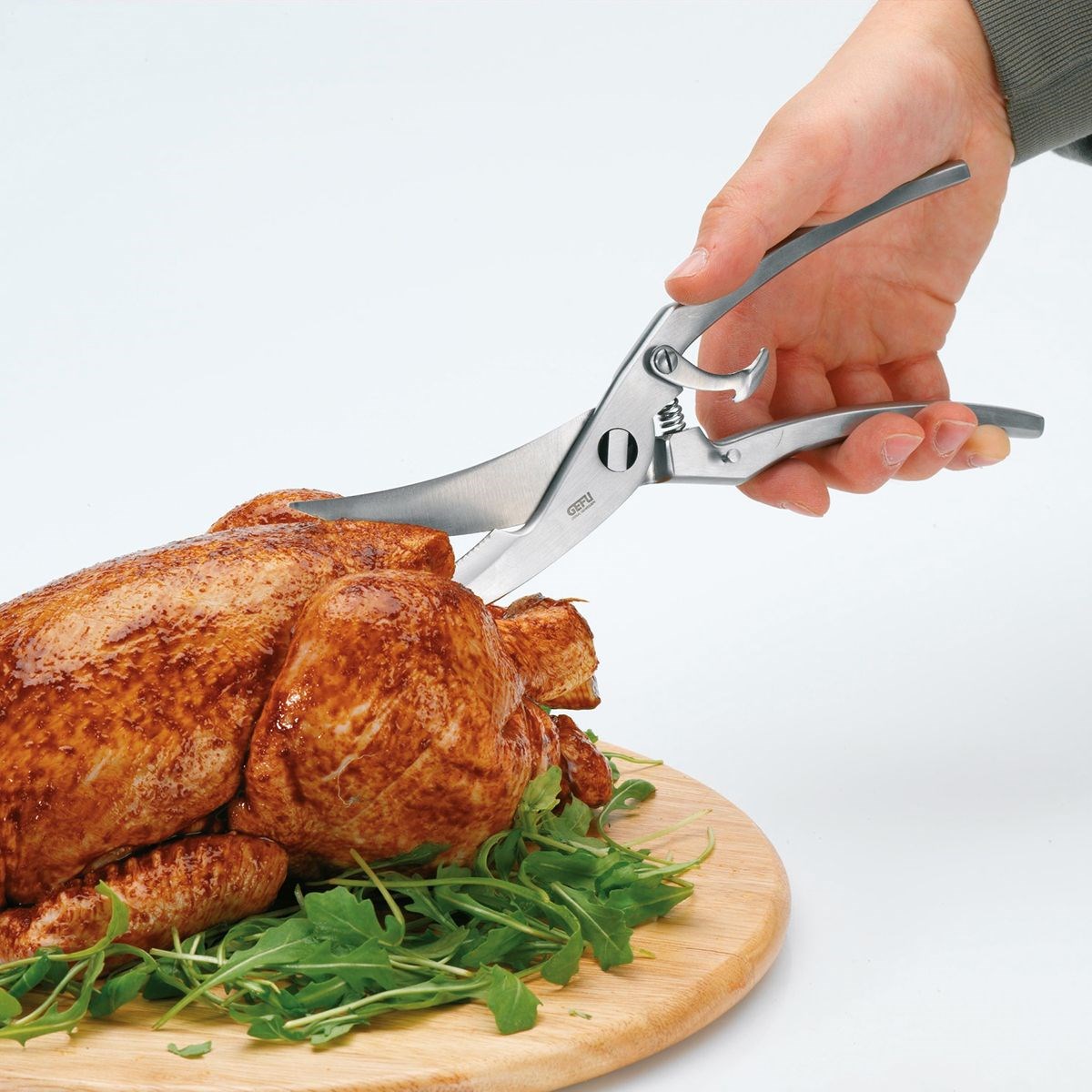 Nůžky na drůbež s pružinou POLLA 29cm nerezová_0
