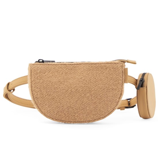 Kabelka /ledvinka s peněženkou Monk & Anna TOHO vlna cashew_0