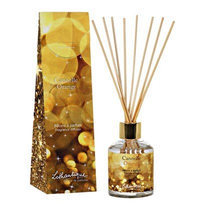 Vánoční vonný difuzér s dřívky 100ml CANNELLE ORANGE_0