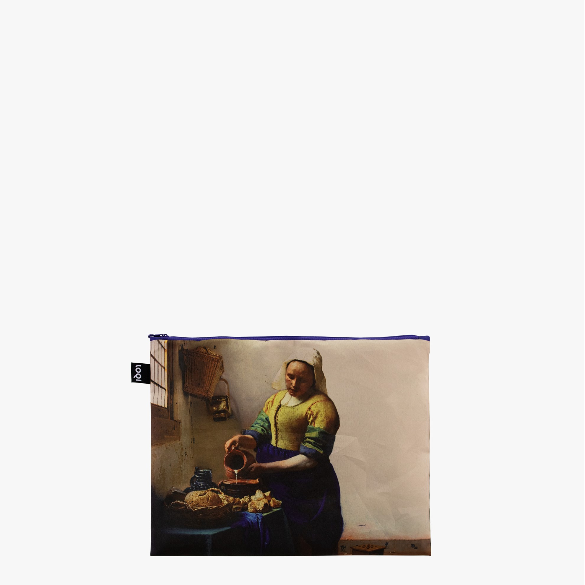LOQI cestovní pouzdra na zip - Museum - JOHANNES VERMEER_0