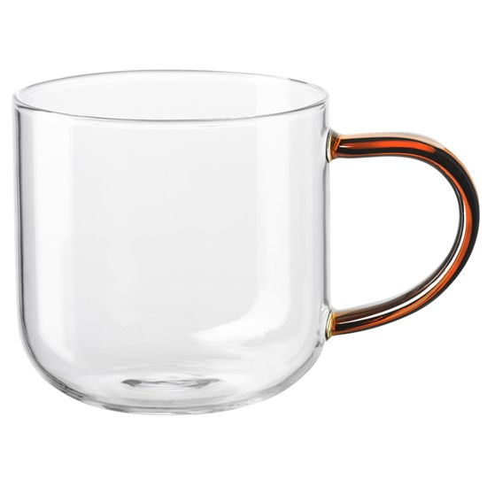 Hrnek COPPA GLASS 0,4 l hnědý_1