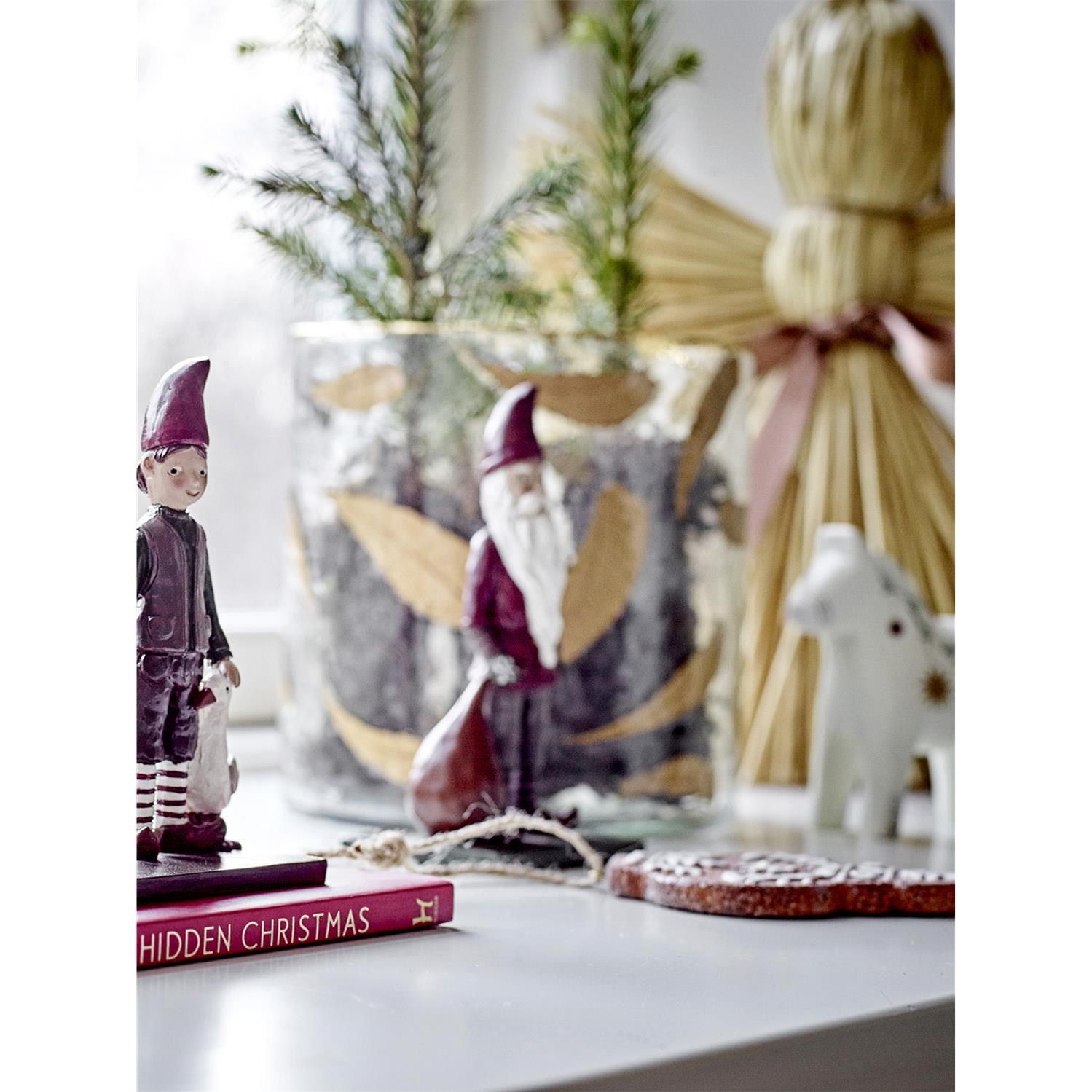 Dekorace anděla ze slámy HIRAH V.31cm_0