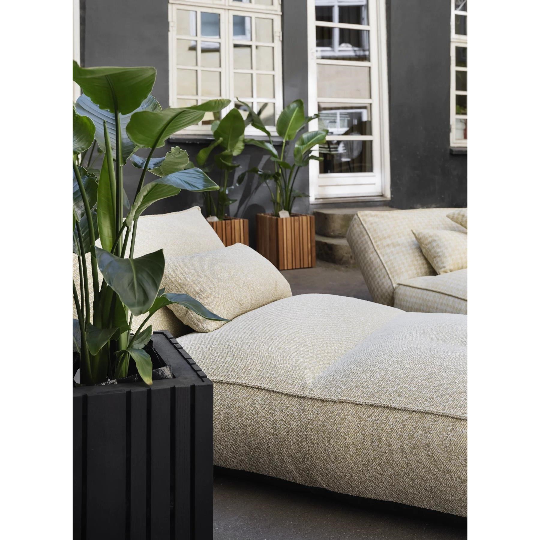 Venkovní polohovací lehátko STAY 120cm krémové 2_3