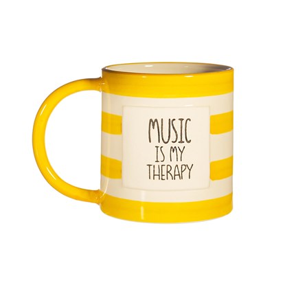 Hrnek s uchem "Music is may therapy 300ml_2