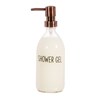 Láhev na sprchový gel s pumpičkou 500ml čirá_0