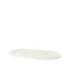 Oválný talíř Broste STEVNS D.27,5cm bílý_0