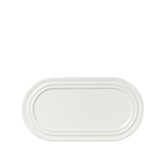 Oválný talíř Broste STEVNS D.27,5cm bílý_1