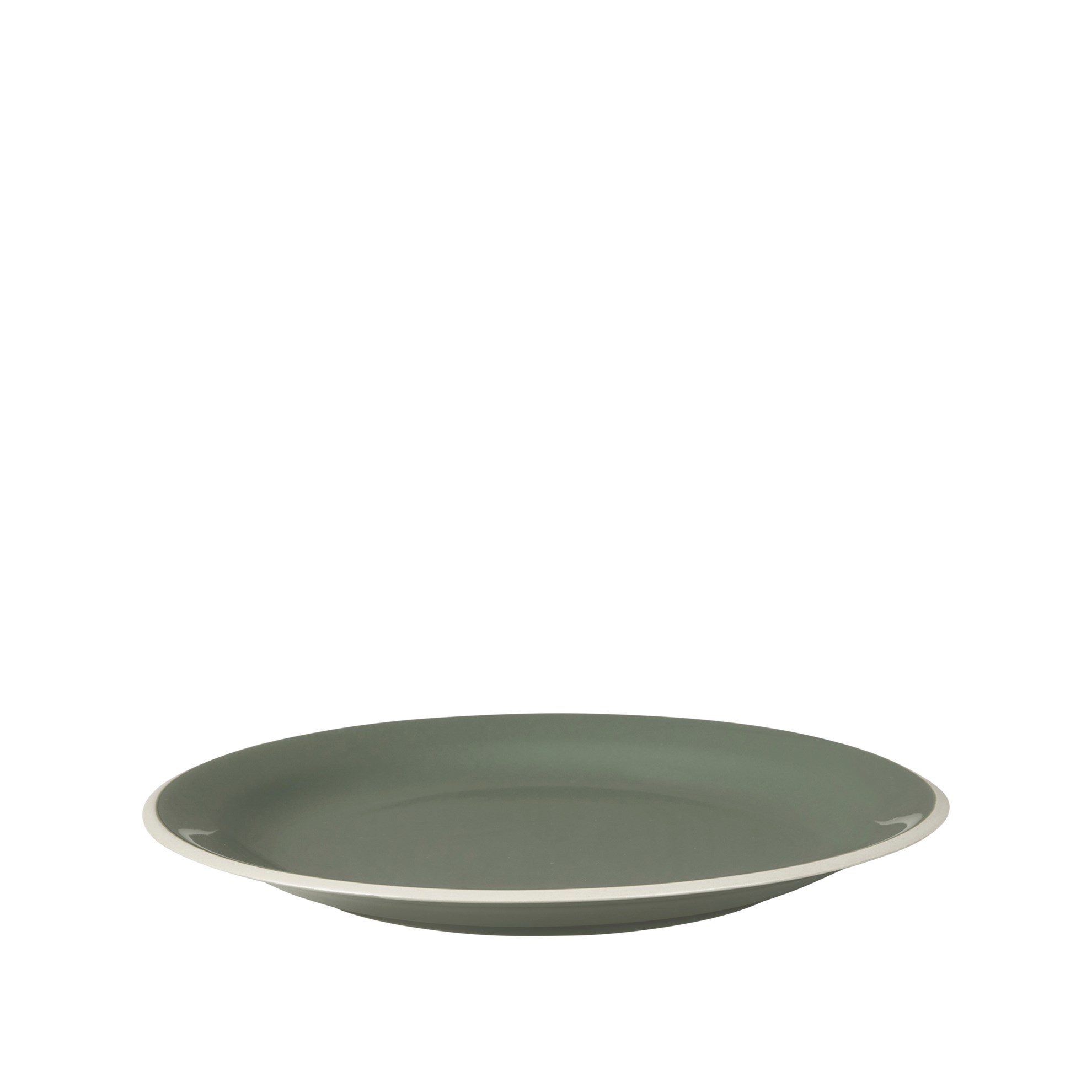 Mělký talíř Broste TAVERNA P.28cm zelený_0