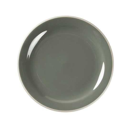 Mělký talíř Broste TAVERNA P.28cm zelený_1