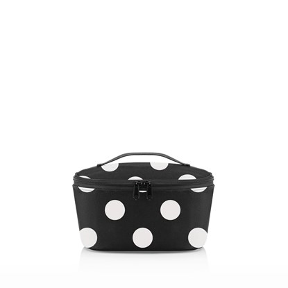 Termobox Coolerbag S pocket dots white_2