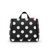 Toaletní taška Toiletbag XL dots white_2