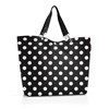 Taška přes rameno Shopper XL dots white_2