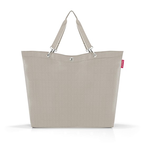 Taška přes rameno Shopper XL herringbone sand_2