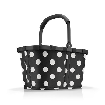 Nákupní košík Carrybag frame dots white_3