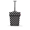 Taška na kolečkách Trolley M frame dots white_2