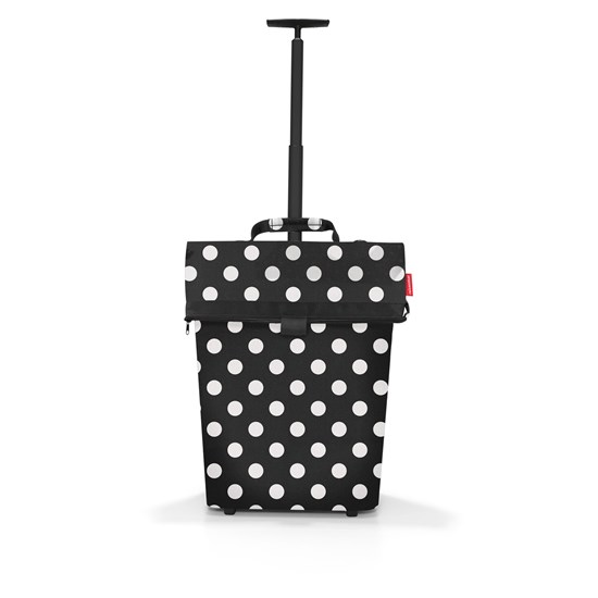 Taška na kolečkách Trolley M frame dots white_2