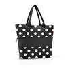 Chytrá taška přes rameno Shopper e1 dots white_1