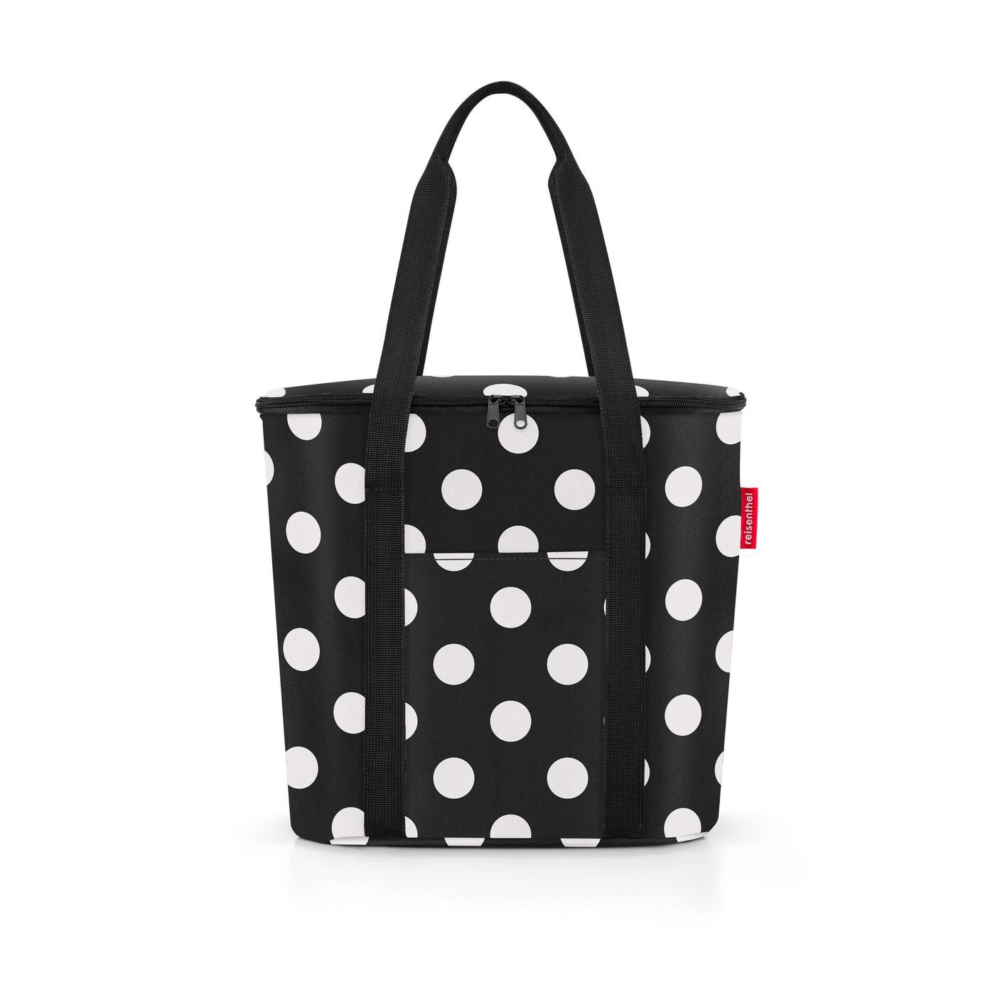 Termotaška na nákup/piknik Thermoshopper dots white_1