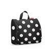 Toaletní taška Toiletbag XL dots white_1