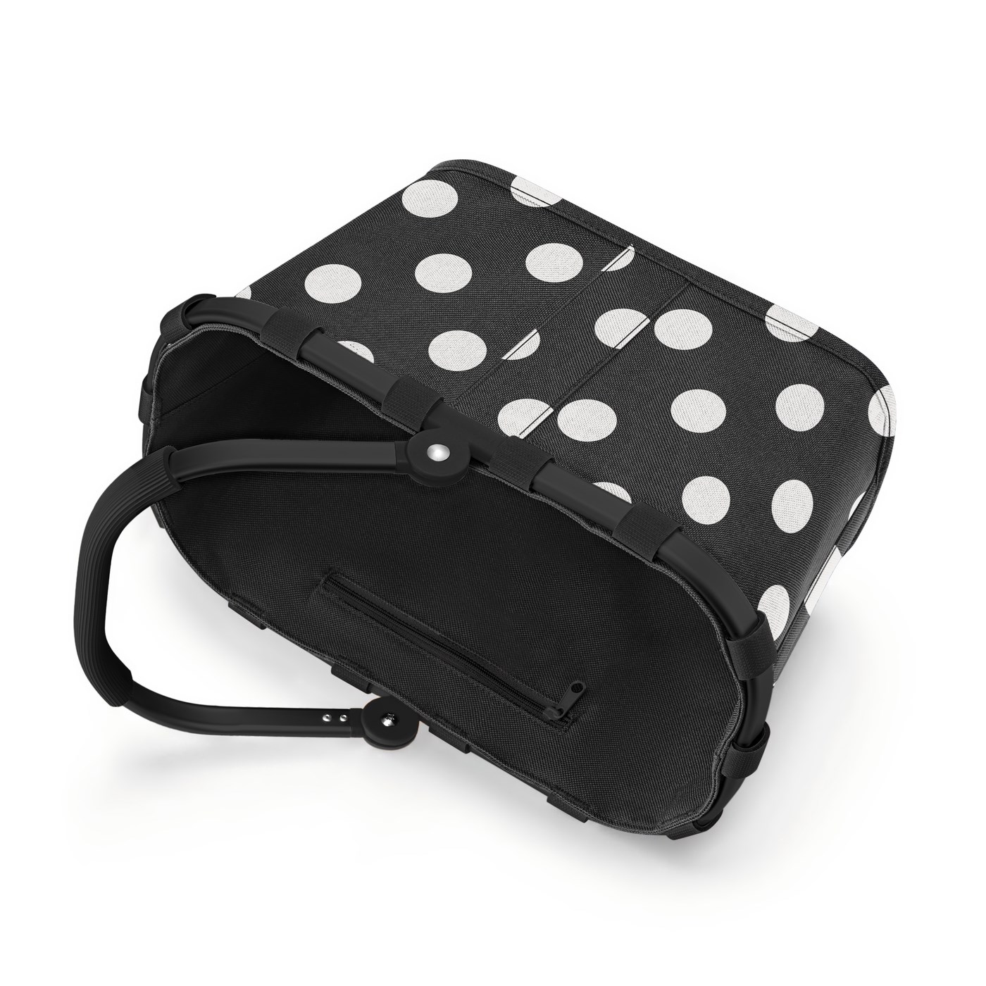 Nákupní košík Carrybag XS frame dots white_2