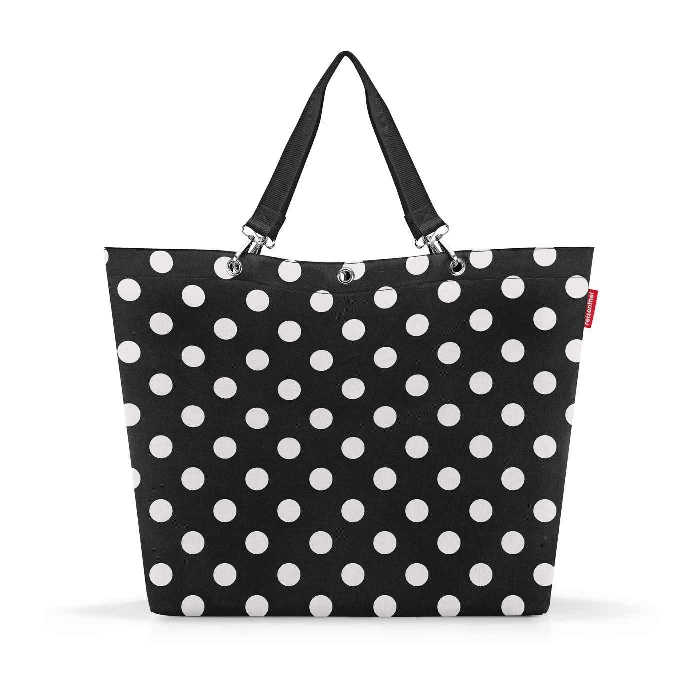 Taška přes rameno Shopper XL dots white_1