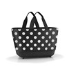 Skládací nákupní košík Shoppingbasket dots white_1