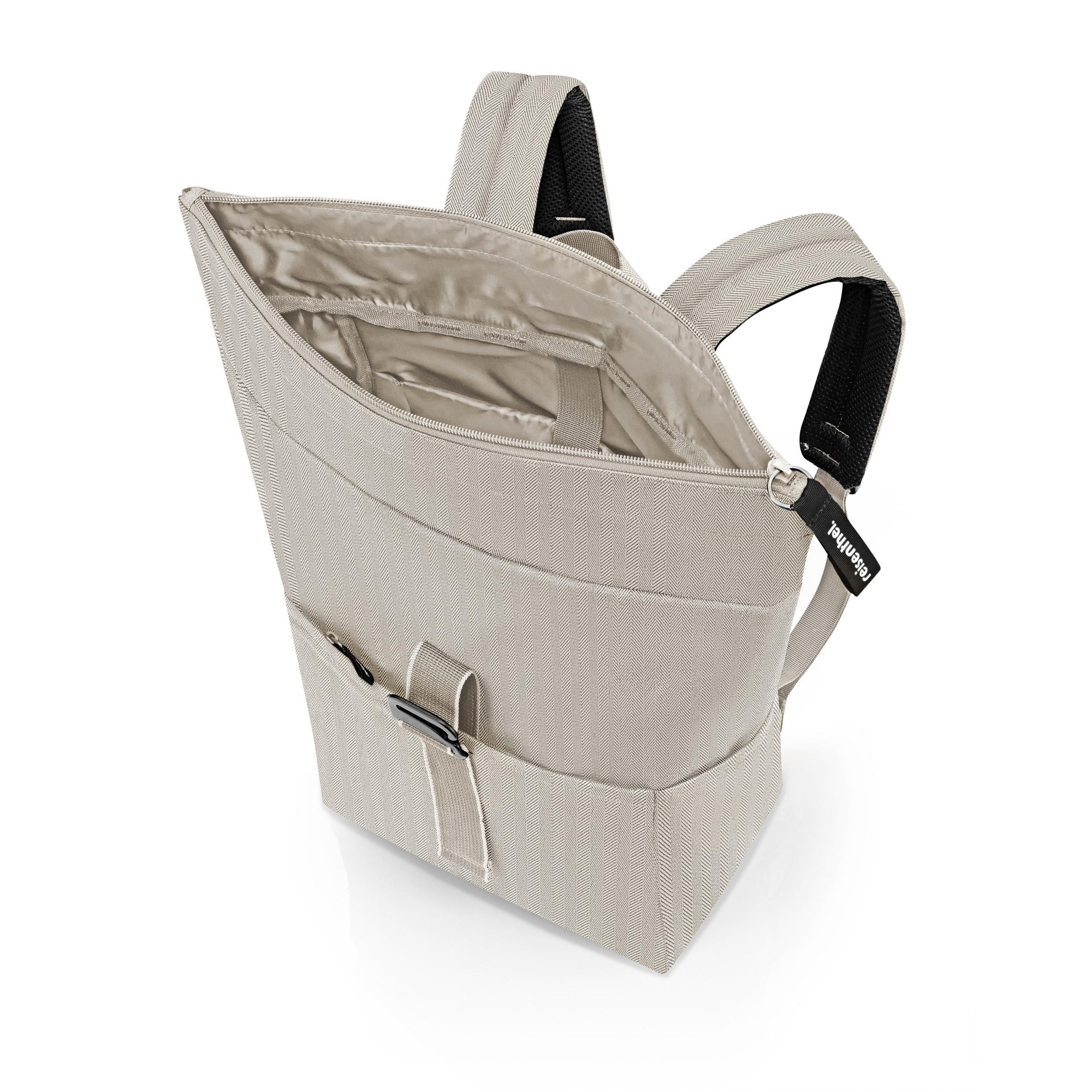 Batoh Rolltop Backpack herringbone sand_0