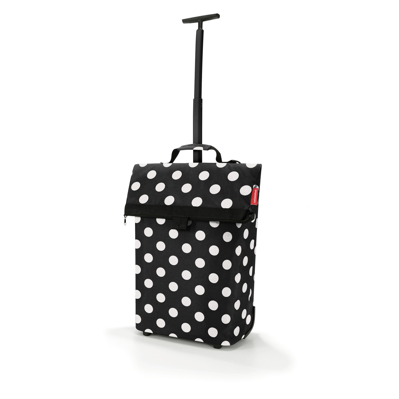 Taška na kolečkách Trolley M frame dots white_0
