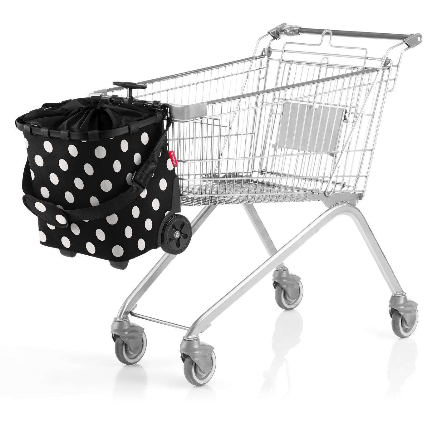 Taška na kolečkách Carrycruiser frame dots white_3