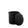 Kryt na úložné koše Homebasket M/L Rhombus black_3