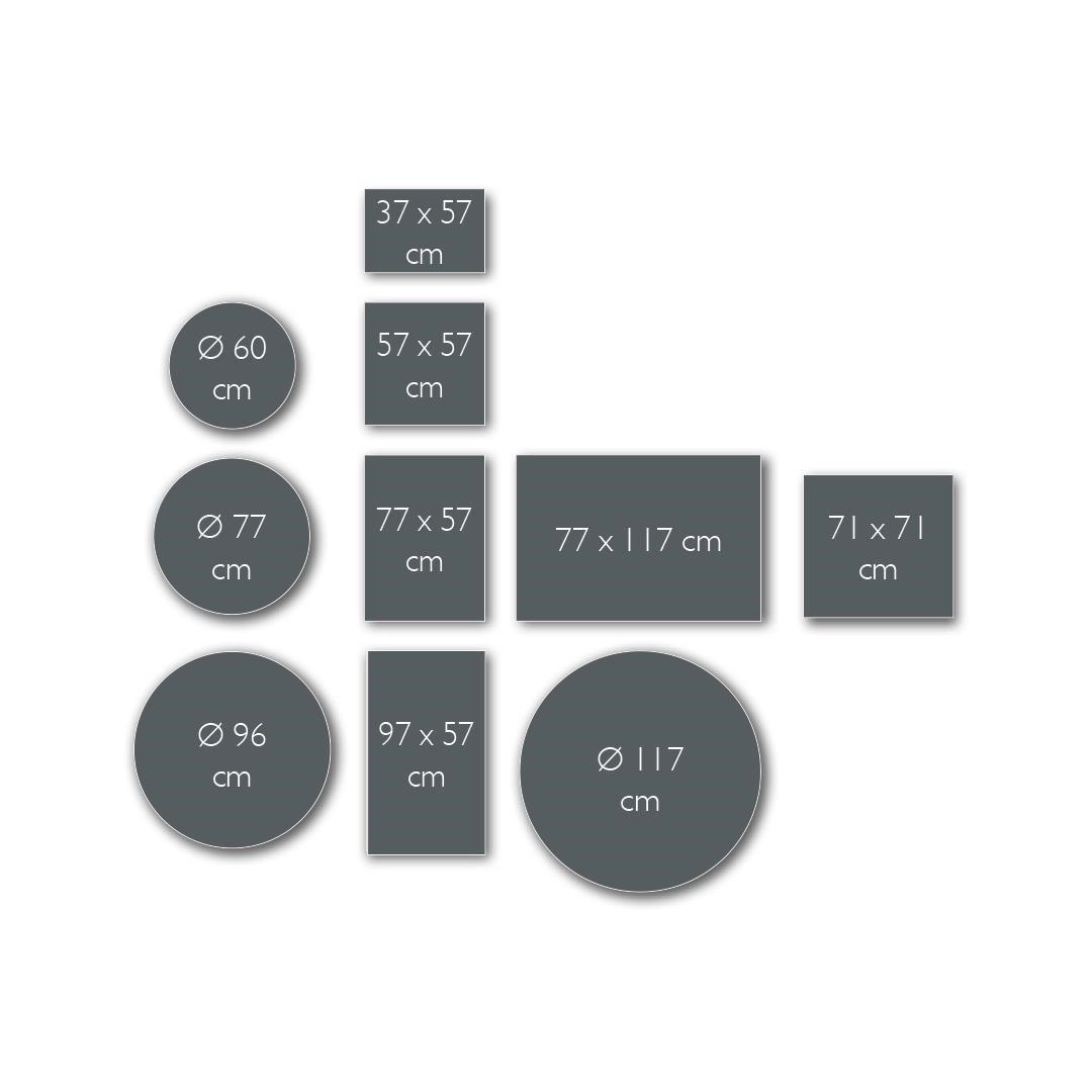 Skládací stolek BISTRO P.96 cm - Poppy_2